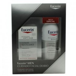 Pack Eucerin Crema Facial Cuidado Revitalizante 50 ml + Espuma de afeitar 150 ml