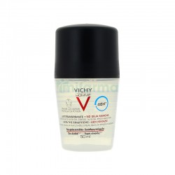 Vichy Homme Desodorante Antitranspirante no deja mancha 50 ml 48 H