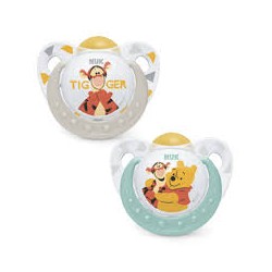 Nuk Disney Winnie the Pooh Chupete Anatómico Latex 0-6 meses 2 unidades